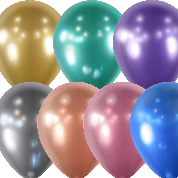 50 Ballons Latex 12" Brillant - Balloonia